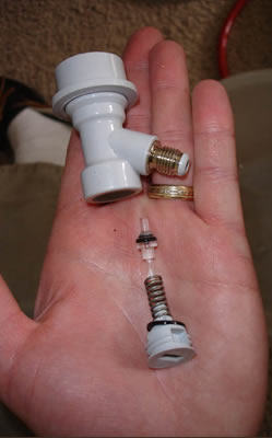 Placing CO2 Disconnect Couplers