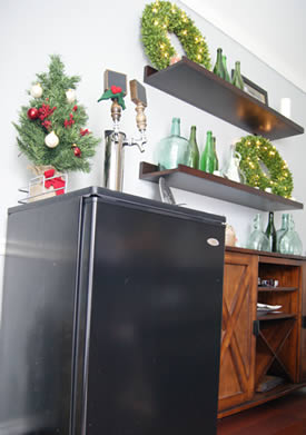 Christmas Kegerator