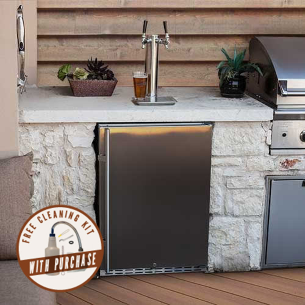 Save 500 on an Open Box Outdoor Dual Tap Kegerator Kegerator Blog