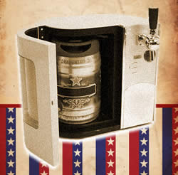 Celebrate a Veteran with a mini kegerator